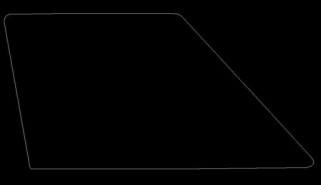 HOLDEN HQ SEDAN/UTE/WAGON RIGHT FRONT DOOR GLASS PANEL - CLEAR
